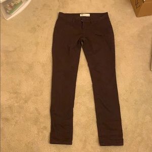 Burgundy Jeggings from Zumies